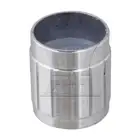 10PCS Sliver Aluminum Guitar Potentiometer Volume knob Cap 15*17MM