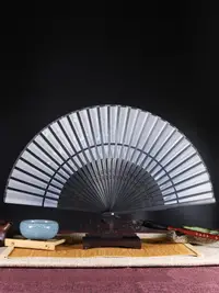 在飛比找樂天市場購物網優惠-王星記扇子中國風古典百花系列絹扇女式折扇禮品扇折疊真絲絹扇