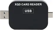 XUMIUZIY 2-in-1 Card Reader, USB3.0 Memory Card Reader, Aluminum Housing with Black Sandblasting, 500MB/S High Speed, Efficient and Stable