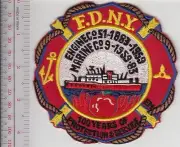 Fire Boat New York City NYC Fire Department Marine Company 09 Engine 51 100 Year