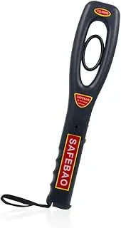 [SAFEBAO] Portable Hand Held Metal Detector Wand Security Scanner with Adjustable Sensitivity Ratio Audio and Vibration LED Indication