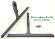 New Vizio VQP65C-84 TV Stand Legs w/Screws 81304-00886