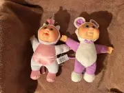 Cabbage Patch Kids Cuties Millie Mouse And Her unicorn Friend Pristine, Easter