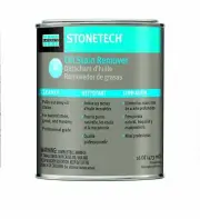 Easy to Use Oil Stain Remover Cleaner for Natural Stone Grout & Masonry 1-Pint