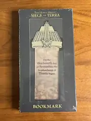 THE HORUS HERESY: SIEGE OF TERRA BOOKMARK BL3082 NEW SEALED LIMITED EDITION