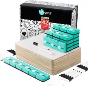 42 Packs Dry Erase Boards, 9"X12" Double-Sided Small Whiteboards Mini Whiteboard