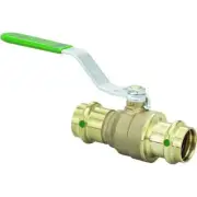 Ball Valve Lever Handle Copper 300 PSI ProPress 3/4 in. Press Zero-Lead Bronze