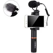 Comica CVM-VM10-K1 Full Metal Mini Compact On-Camera Directional Shotgun Video