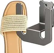 Slipper Hanger, Wall Mount, Wall Slipper Rack, Sandal Hanger Organiser Rack, Multifunctional Shoe Hanger Drying Rack, No Punch Drying Organiser, Slipper Display Hook Hanging