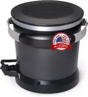 Freidora Electrica De Aceite 1200W Olla Para Pollo Frito Papa Fritas En Oferta