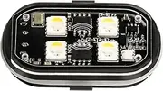 Wireless Remote Control Strobe Lights - Motorcycle Warning Light | Warning Lighting Device for Vehicle Truck, High Brightness Auto Flashing Lamp