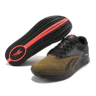 REEBOK NANO X3 CrossFit 舉重鞋 黑皮棕 100033788/ 29cm (US11)