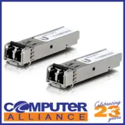 2 Pack Ubiquiti UFiber SFP Multi-Mode 1 Gbps Fiber Module UACC-OM-MM-1G-D-2