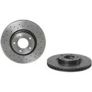 Brembo 09.9468.2X Brake Discs Front Driver or Passenger Side BP6Y3325XD for 5 3