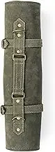 Angus Stoke Leather Knife Bag for Chefs 7-Compartment Chef's Knife Roll Large - Knife Bag Chef's Knife with Carry Handle and Strap
