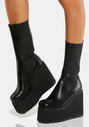 [Lamoda] Shy Love Wedge Platform Boots