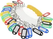 1Set Key Tags with Key Storage Holder Position Key Management Disk for Home Office Dorm Reusable Key Markers for Organized Key Identification