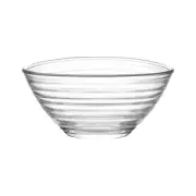 Derin Glass Serving Bowl Clear Nesting Kitchen Mixing Bowls 68ml 7cm