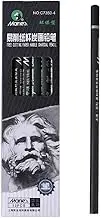 12 neutral sketch pencils, sketching charcoal, easy cutting paper pole charcoal