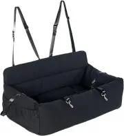 Dog Car Seat Dog Travel Car Carrier Bed with Side Pocket Storage for Cars on Tra
