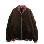 PRADA 夾克 BOMBER 粉紅色 棕色 尼龍 日本直送 二手