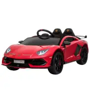 [EU Direct] ELJET Licensed Lamborghini SVJ Kids Electric Ride-On Car - 12V Battery | 70W Motor | Dual Seats | Remote Con