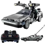 MOC VERSION Back to the Future Time Machine DELOREAN 1872pcs NEW NO BOX