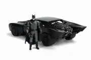 Jada Toys - 1:18 2022 The Batman Batmobile with Batman [New Toy] Figure, Colle