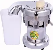 Commercial Juice Extractor, 370W Heavy Duty Cold Press Juicer, 2800r/min Electric Citrus Juicer, Stainless Steel Centrifugal Juicer Machine with 2L Large Feed Chute