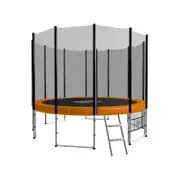 Kahuna Blizzard 10 Ft Trampoline With Net - Orange