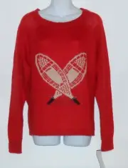 Woolrich Petite Ladies Wool Blend Long Sleeve "Snowshoe" Pullover Sweater PXL