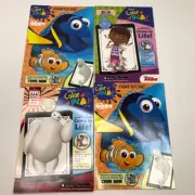 4 Disney Color and Play Coloring Books Big Hero Dory Doc Mcstuffins