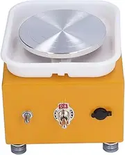 Pottery Wheel, Miniature Easy to Use Beautiful Appearance Ceramic Wheel for Home (AU Plug)