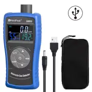 Portable Ammonia Gas Detector 0-100PPM, NH3 Gas Monitor Tester Gas Leak Detector
