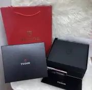 TUDOR Watch Box Black Watch Box Red Watch Bag Watch Cards Set