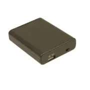AA Battery Bank With Switch Black Usb Powered Devices Socket Easy To Connect