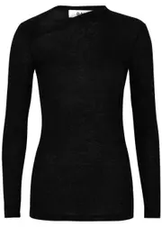 Day Birger ET Mikkelsen Murray Asymmetric Cotton-blend top - Black - XS (UK6 / XS) XS (UK6 / XS)