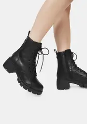 [Steve Madden] Hybrid Combat Boots