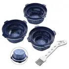 3 Filters and Brush for For SAMSUNG Jet 75 90 70 Vacuum Cleaner DJ9702649A
