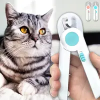 在飛比找松果購物優惠-【STAR CANDY】 LED寵物指甲剪 貓咪指甲剪 貓指