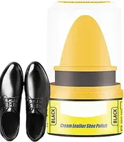 [Generic] Shoe Polish For Leather - 50ml Heavy Duty Leather Preservative Balm | Leather Bag and Furniture Cleaner Polish, Shoe Care Balm for Boots Car Leather