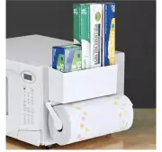 Space Saving Shelf And Paper Towel Holder With Magnets (col) J5