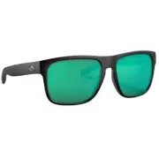 Costa Spearo XL Matte Black Sunglasses w/Green Mirror 580G Lens 06S9013-90130259
