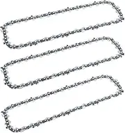 6" Pruning Chainsaw Chain Replacement for RYOBI P25013,P25013BTL 18V Pruning Chainsaw,RY6C1 Saw Chain Mini,37 Drive Links 0.043" Gauge 1/4" LP Pitch (3 Pack)
