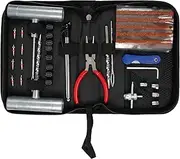 45 Pcs Set Tyre Puncture Repair Kit,Tubeless Tyre Repair Kit,Heavy Duty Car Flat Tyre Wheel Puncture Repair Kit For Auto, Motorcycle, ATV, Jeep, Truck, Tractor
