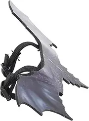 INOOMP Wing-Shaped Reptile Chest for Outdoor Use Lightweight Decorative for Turtles and Lizards Comfortable Fit Attractive Design for Reptile Accessories and Grey Color
