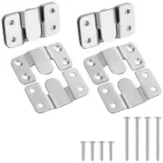 Flush Mount Bracket,Photo Frame Hook Picture Hangers, Interlock Bracket7944