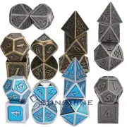 Role Playing Tabletop Games Toys for Adults Youth Children Metal Polyhedral Dice