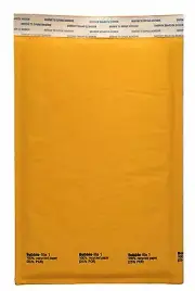 300 #1 Kraft Bubble Padded Envelopes Mailer 7.25 x 12