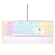 Royal Kludge RK918 RGB Wired Mechanical Keyboard White Full Size - Brown Switch